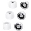 EZ EAR TRI Clarion Tappi per le orecchie in silicone compatibili con AirPods Pro 1a/2a generazione, 3 paia di tappi per le orecchie di ricambio - Comodi - Riduzione del rumore - Qualità audio migliorata