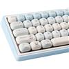 JakeTsai 143 tasti PBT, copritasti con profilo MOG, sublimazione del colore, layout ANSI personalizzato, set di keycap compatibili con switch Cherry MX e tastiere meccaniche