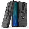 MaiJin LuluMain Compatibile con Redmi Note 8 PRO Cover, Custodia Armor Anello Cavalletto (Funziona con Il Supporto Magnetico per Auto) Case Paraurti per Xiaomi Redmi Note8 PRO (Nero)