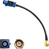 CJMUQHEHH Cavo Adattatore Antenna GPS Auto Cavo Coassiale SMA Maschio, Adattatore Antenna Autoradio 15 Cm Per SUV, Camion, Veicoli, Unità Principali, Ricevitori Stereo, Sistemi Di Tracking GPS Per Auto