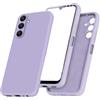 Generico Custodia Compatibile con Samsung Galaxy A16 5G A166 A166B / A16 4G A165 A165F COVER case soft GEL SILICONE protezione flessibile antiurto antigraffio SLIM matte MORBIDA TPU (Lilla)