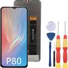 SiuVorZhi Display LCD compatibile con Cubot P80 Display LCD Touch Screen Assembly Riparazione Parti di ricambio con strumenti.