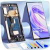 ARSSLY Schermo LCD per Samsung Galaxy Note 10 Plus per Samsung Note 10+ SM-N975F SM-N975U LCD Display Touch Digitizer Assembly con Kit di Riparazione (Nero Incell, Schermo Piatto)