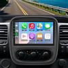 podofo Autoradio 2G+64G per Opel Vivaro B/per Renault Trafic/per Fiat Talento/per Nissan NV300 - Senza fili Carplay e Android Auto, touchscreen da 9 HiFi/GPS/FM/BT/USB/Canbus