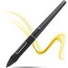 ciciglow Penna Digitale Stilo per Touch Screen, Smart Pencil Stilo, PW507 Penna per Tavoletta Grafica Portatile 8192 Penna per Tablet Digitale Ad Alta Sensibilità di Livello Nero per Tablet Kamvas Pro 12
