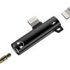 zoyuzan Adattatore Lightning su jack da 3,5 mm (2 in 1) per iPhone 14 13 12 Pro Max di ricarica cavo jack splitter per Apple MFI Certified Auto AUX cavo audio per iPad Headphone connettore convertitore