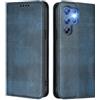 FANFO Custodia per Oukitel C1 / C1 Pro Cover, [Chiusura Magnetica] Anticaduta e Antimpronta, Cover in Pelle PU Stile Portafoglio Folio. Blue