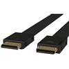 LINKUP - OCuLink PCIe SFF-8611 4i to OCuLink SFF-8611 SSD Data Active Cable w/PVC Cable Jacket 75cm