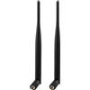 Futheda 2 Pezzi Antenna NB-IOT 915MHz Connettore SMA Maschio 5dBi Omnidirezionale per Router di Comunicazione Wireless Casa Intelligente Telecomando Monitoraggio
