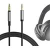 GEEKRIA Cavo audio compatibile con Bose QuietComfort Ultra/45/35II/35/25, cuffie 700, stereo di ricambio 3,5 mm-2,5 mm (4 ft / 1,2 m)