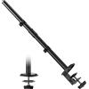 WORLDLIFT Astina centrale extra alta e stabile compatibile con il supporto del monitor, prolunga della flessibilità, altezza di 81 cm, montaggio con morsetto a C e manicotto