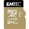 Emtec ECMSDM64GXC10 Micro SDXC Class 10 UHS-I U1