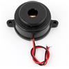 uxcell DC 3-12V 100DB Discoontinuo Beep Allarme Elettronico Cicalino Sonante Nero