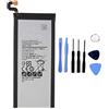 ELLENNE BATTERIA COMPATIBILE CON SAMSUNG GALAXY S6 EDGE+ PLUS G928F EB-BG928ABE AD ALTA CAPACITÀ 3000MAH CON KIT SMONTAGGIO INCLUSO