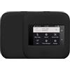 kwmobile Custodia Saponetta Wifi Compatibile con NETGEAR Nighthawk M6 Pro / M6 Cover - Case Router Wi Fi Portatile - in Gomma di Silicone - nero