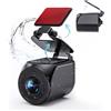 VANTRUE Telecamera posteriore impermeabile IP67 per Dashcam N4 Pro/S1 Pro/E3, Dash Cam posteriore personalizzabile con sensore Starvis 2, ampia apertura F1.7, supporto pieghevole, patch adesiva (RC07)