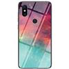 MadBee Cover per Xiaomi Mi Mix 3 [con Pellicola Proteggi Schermo],Custodia Protettiva in Vetro Temperato 9H [Cielo Stellato] + Cornice Paraurti in Silicone Morbido Cover Case (Stellato Colore)