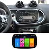 Dynavsal Autoradio Android con navigazione GPS, Phone Mirrorlink, Carplay, Stereo Audio Auto Radio di ricambio per Smart Forfour 4 Hatchback 453 2014/11-2024/12 / Smart Fortwo II Cabriolet Coupe 453