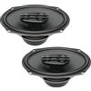 Hertz CPX 690 - Coppia di altoparlanti coassiali 3 vie da 6x9 con potenza di picco 360W, cono in cellulosa pressata e tweeter in Tetolon per impianti audio auto ad alta efficienza