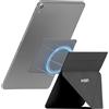 MOFT Snap Supporto per tablet, Pieghevole e regolabile in verticale/paesaggio, Supporto per iPad dal design ultra-sottile per scrivania, Compatibile con tablet da 9,7 a 12,9, Nero