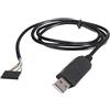 TECNOIOT 6Pin FTDI FT232RL USB To Serial Adapter Module USB TO Ttl RS232 Cable