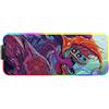 DORRISO Tappetino per Mouse Gaming RGB Grande Mouse Pad 12 LED Effetti Luce Superficie Liscio XXL 800x300x4mm Computer PC e Laptop Tappetino per Mouse Bestia