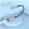 MTAKYI Adattatore Audio Da USB-C a Lightning [Certificato MFi], Microfono Audio per Cuffie Compatibile Con Auricolari/Cuffie Lightning, Pad Pro 2021/Air 4/Mini 6, Samsung S21 S20, PC Windows 10