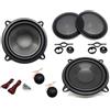 Sound Way Kit Autoradio Casse Auto, Altoparlanti Universali Auto 2 Vie 13 cm, 100 Watt