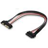 AYMBH Cavo SATA 22 pin maschio a Slimline 7 + 6 pin 13 pin femmina, convertitore di alimentazione SATA per HDD Slim SSD ODD, laptop e PC, cavo di alimentazione Plug and Play, 1 pezzo da 30 cm