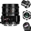 7artisans 50mm F1.4 Tilt Fotocamera Lente APS-C Grande Apertura Prime Lenti Portrait Manuale Miniatura Paesaggio Lilliput Shooting per Sony E Mount (Nero)