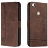 Bravoday Cover per Huawei P8 Lite 2017 / P9 Lite 2017, Flip Custodia in Pelle PU Portafoglio Custodia per Huawei Nova Lite / GR3 / Honor 8 Lite, con Slot per Schede, Marrone