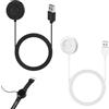 Hukneqn 2 Pezzi Caricabatterie Compatibile con Huawei Watch GT, GT2, GT 2e, Honor Watch Magic, Magic 2, Honor Watch Dream, GS Pro, Caricatore USB 100cm, Accessori per Orologi Intelligenti (Bianco e Nero)