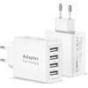 Pamker 25W Caricatore USB Multiplo 2Pack, 4 Porto Spina USB Multipla Alimentatore USb Adattatore Presa Spinotto Caricabatterie Cellulare per iPhone 17/16/15/14/13/12/11/SE/XS/8/7/6,iPad,Samsung,Huawei,Xiaomi