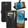 betterfon | Custodia a portafoglio per Nokia X10 / X20, con chiusura magnetica e scomparti per carte di credito per Nokia X10 / X20, colore nero