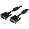 StarTech Cavo DVI-D Single Link per Monitor 5m, M/M, Nero (DVIDSMM5M)