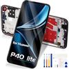 Reparo per Huawei P40 Lite 4G Schermo di Ricambio Kit per Huawei P40 Lite 4G LCD Schermo P40Lite 4G LCD Display JNY-L21A JNY-L01A Touchscreen Digitalizzatore Vetro Full Assemblaggio con Cornice