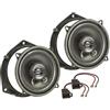 tomzz Audio 4039-004 Kit di installazione degli altoparlanti compatibile con Opel Astra G Omega B Zafira Meriva porta posteriore 130mm sistema coassiale TA13.0-Pro