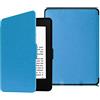FINTIE Custodia per 6 Kindle Paperwhite 2012-2017 Modello(EY21 & DP75SDI), Sottile Leggero Cover con Funzione Auto Sveglia/Sonno, Non Compatibile con Il Modello 2018 (10ª Generazione), Blu