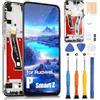 ARSSLY Schermo per Huawei P Smart Z Schermo di Ricambio per Huawei P Smart Z STK-LX1 6.59 LCD Display Touch Digitizer Completo Kit di Riparazione, Nero con Telaio