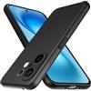 GIOPUEY Cover Compatibile con Vivo X200 Fe, Il Materiale TPU Ultrasottile Custodia, Anti Impronta Digitale Phone Case [Resistente all'Usura] [Antiscivolo] - Nero