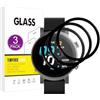 E-Hamii Pellicola Protettiva Compatibile con TicWatch E3, [3 Pezzi] [3D Curved Full Cover] [Resistente ai Graffi, Alta Definizione] Pellicola Protettiva per TicWatch E3