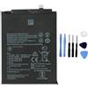 ELLENNE - BATTERIA COMPATIBILE CON HUAWEI HB356687ECW PER P30 LITE, MATE 9 LITE, MATE 10 LITE 3340MAH CON KIT CACCIAVITI INCLUSO