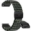 ZoRoll 20mm Nylon Cinturino per Amazfit Active 2/Active/GTS 4/4 Mini/3/2/2e/GTR/Bip 3/3 Pro, Magnetica Chiusura Regolabile Cinturini, Sportivo Ricambio per Garmin Vivoactive 6/5 - Verde29#