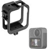 SRUIM Accessori e custodia in lega di alluminio per GoPro Max, protettiva, con interfaccia con attacchi a scorrimento, compatibile con lente protettiva di ricambio ufficiale GoPro Max