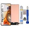 It'Go Schermo Full Incell per Xiaomi 11T / 11T Pro 21081111RG, 2107113SG, 2107113SI, schermo LCD di ricambio touch screen con attrezzi, nero, alta qualità