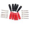 DollaTek Banana Plugs 10pcs 20A Connettori a Banana Altoparlanti Connettori 4mm Custodie per connettori Banana Plugs Test Probe Binding Post Connector