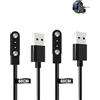 yystao (2 pezzi) cavo per Lgnitek MT500 Smart Watch 1.97, cavo di ricarica USB magnetico stabile compatibile con Lgnitek MT500