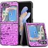 WEYNRBOX Z Flip5 Case - Custodia per Samsung Z Flip 5, custodia per telefono con personaggi dei cartoni animati, per ragazzi e ragazze, custodia sottile per Samsung Galaxy Z Flip5 5G, custodia rigida antiurto
