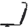 Topiky L Flash Staffa, Camera Flash L-Staffa Dual Hot Shoes Holder Mount 1/4 Filo per Flash Light Camera Mini DV Camcorder