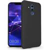 Generic Custodia COVER Compatibile con HUAWEI MATE 20 LITE SNE-LX1 SNE-L21 SNE-AL00 (6.3) case soft GEL SILICONE protezione flessibile SLIM matte MORBIDA TPU (Nero)